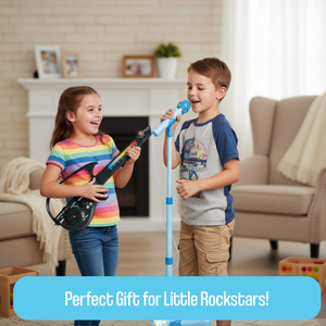 Complete Karaoke Mic Set with LED Stand