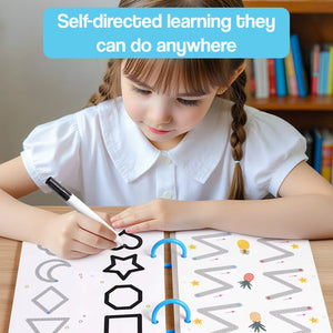 TraceMaster Toddler Writing Reusable Cards