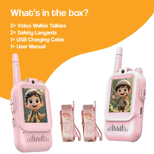 Face-to-Face Video Walkie Talkie Set