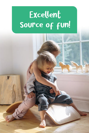 Tablero de Equilibrio Montessori de Madera