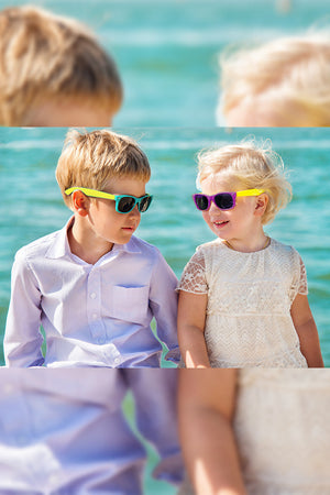 SEGURAS AL SOL: Las Gafas De Sol Polarizadas Y Flexibles para Niños