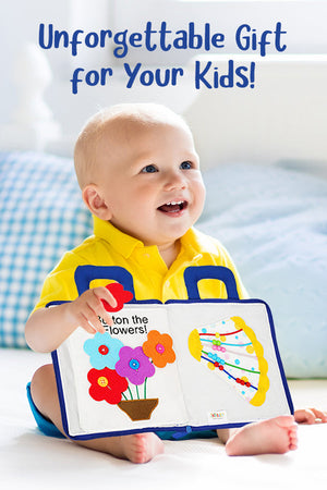 Moje první Montessori přenosná kniha zábavných aktivit