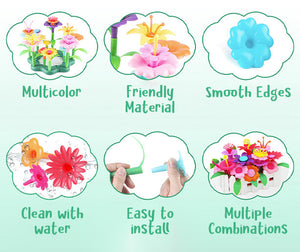 EDUKACYJNE ZABAWKI DO BUDOWY OGRODÓW KWIATOWYCH