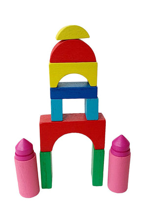 Wooden Building Blocks Set