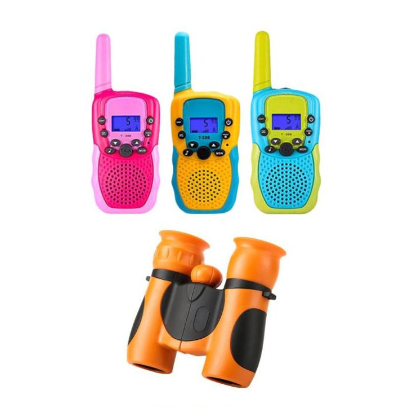 Hračkové dalekohledy s optickou ochranou očí