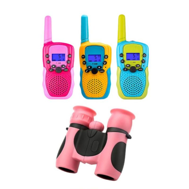 Hračkové dalekohledy s optickou ochranou očí