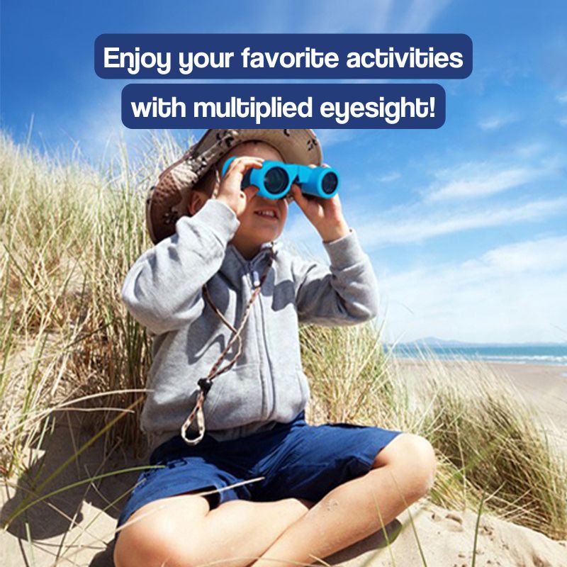 Hračkové dalekohledy s optickou ochranou očí