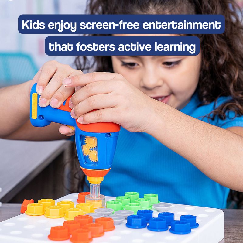 Interaktivní tabule Drill-N-Build