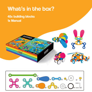 3D Magnetic Soft STEM Building Blocks