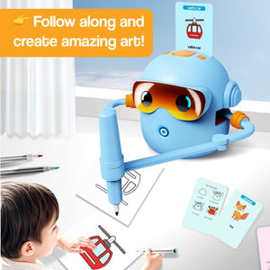 DrawMaster: AI Powered Drawing Teacher Robot