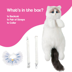 Ultra-Soft Snuggly Ragdoll Cat Backpack