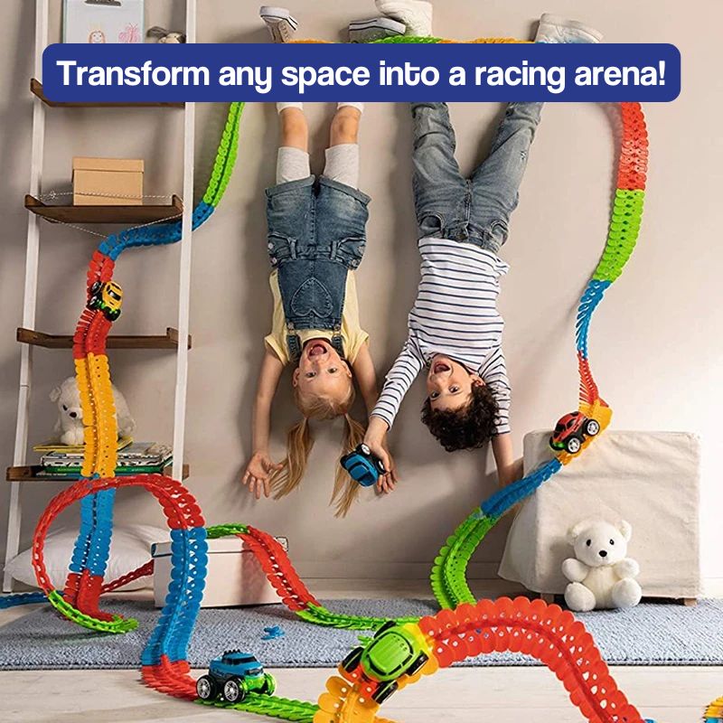 FlexiLoop LED Anti Gravity Racing Track