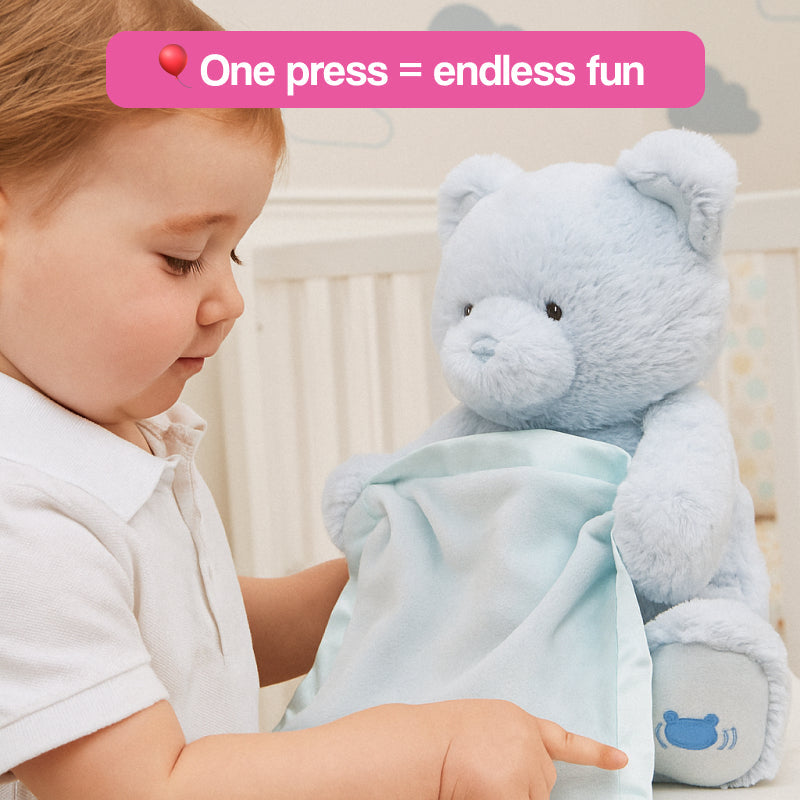 Peek-a-Bear Interactive Ultra-Soft Plush