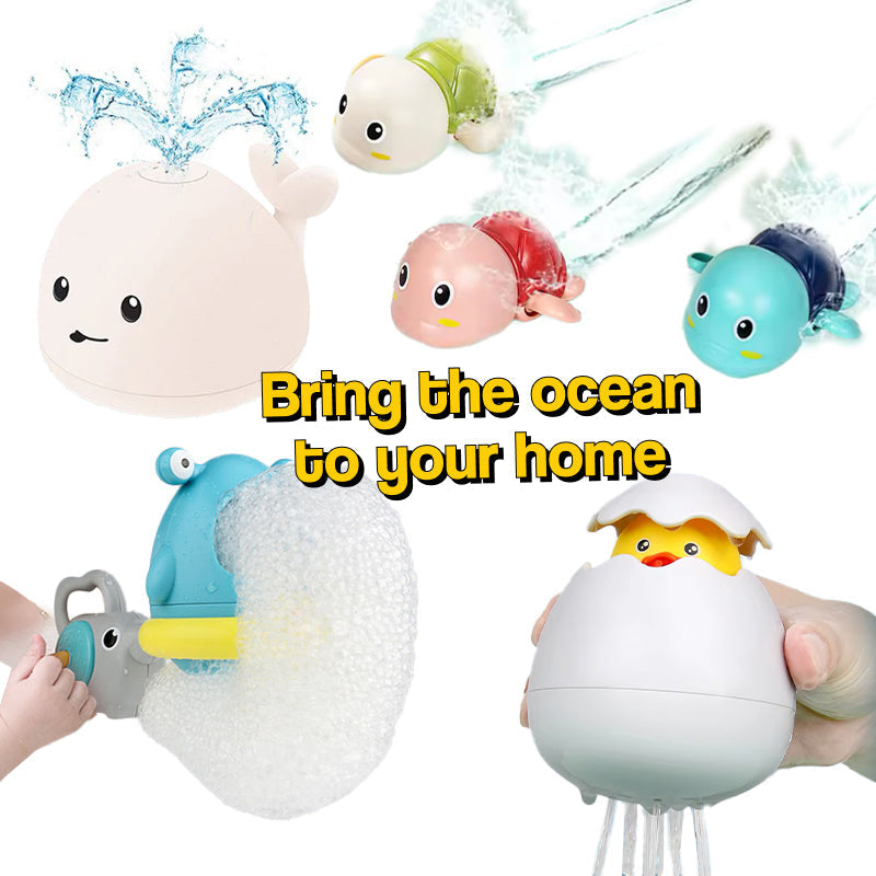 Ocean Adventure 4-in-1 Bath Play Bundle