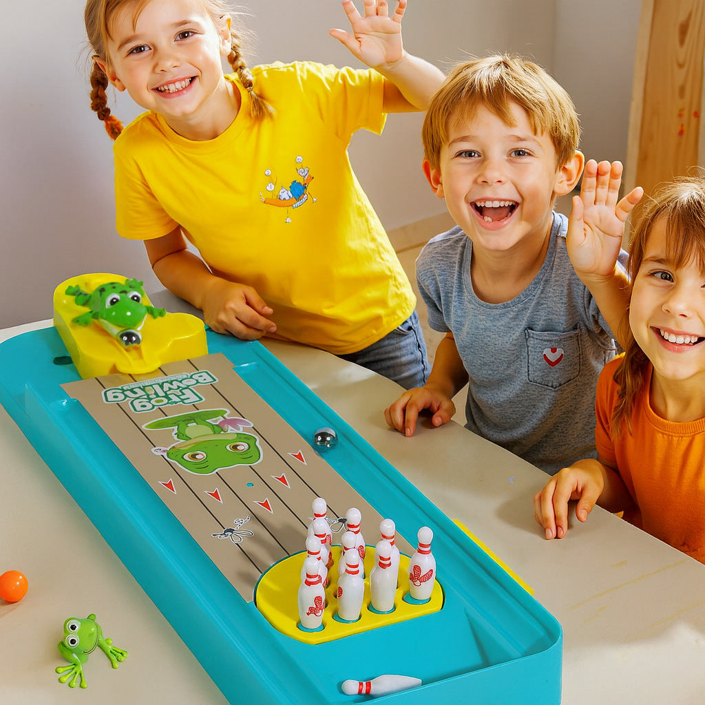 Educational Bowling and Basketball Game for Kids