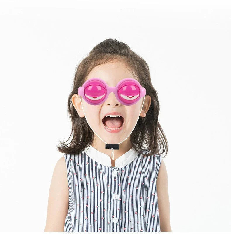 Eye-Shaped Funny Glasses Prank Toy Set