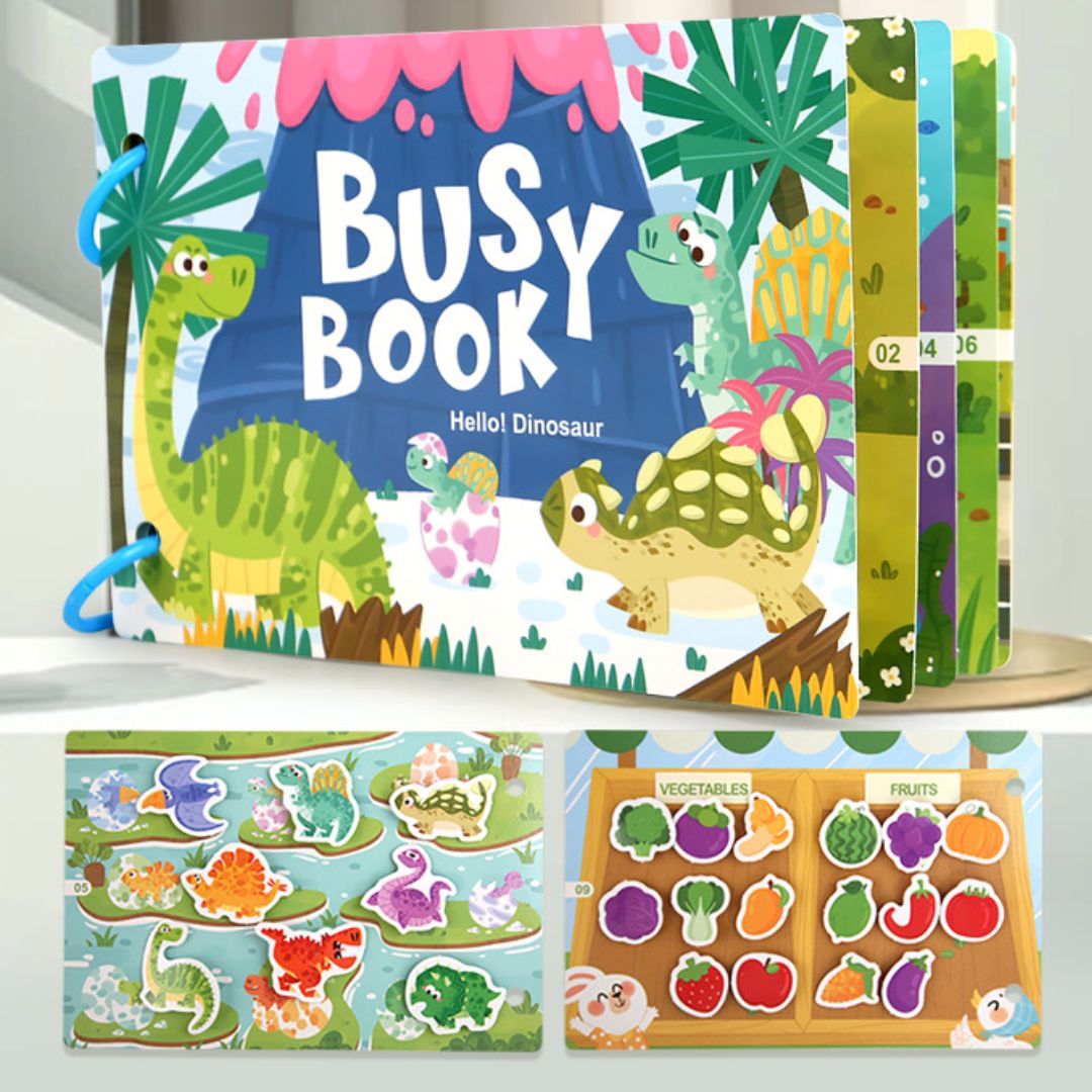 Early Education Busy Book and Puzzle