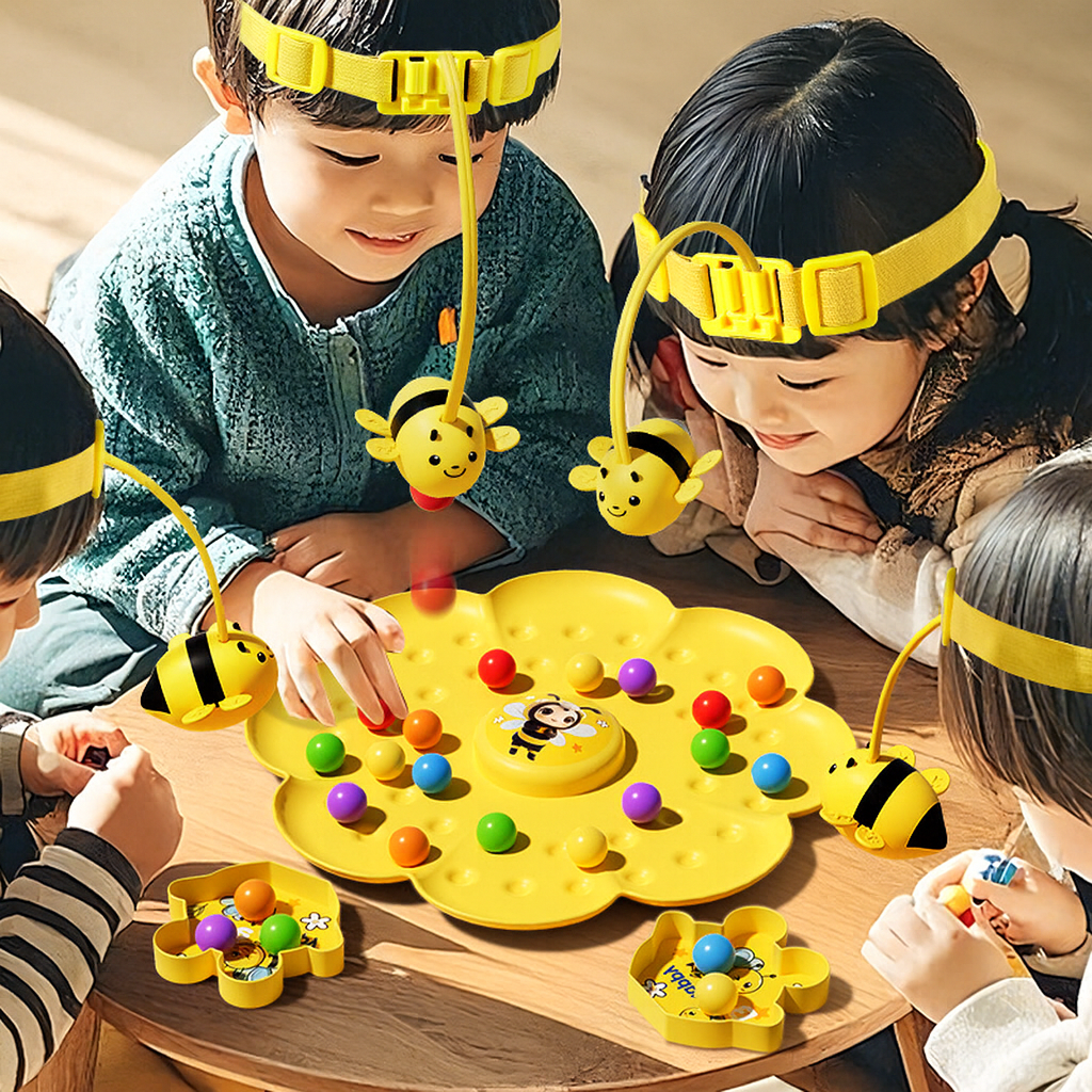Children's Bee Honey Collecting Magnetic Toy