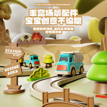 Electric Mini Train Forest Logging Track