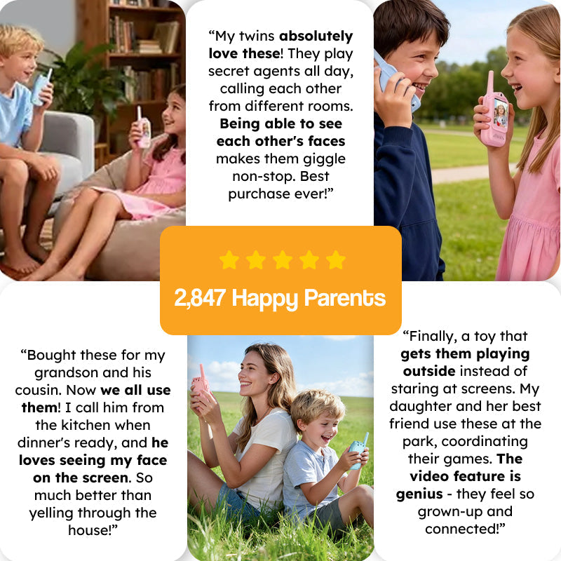 Face-to-Face Video Walkie Talkie Set