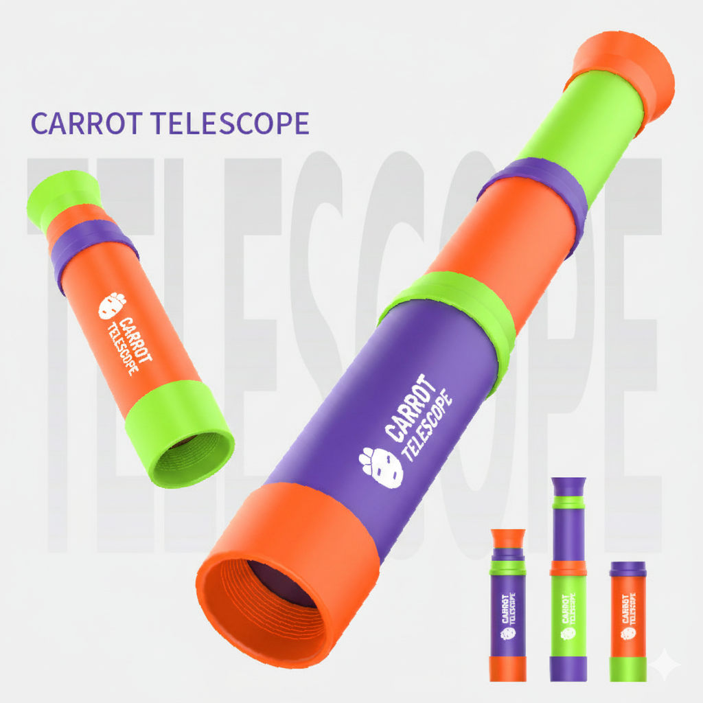 8x Monocular Telescope Educational Science Toy