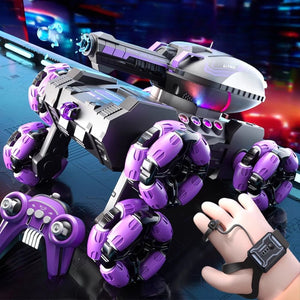 Six-Wheeled Gesture Sensing Remote Control Water Tank Car