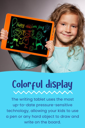 Kolorowy tablet LCD do rysowania i pisania